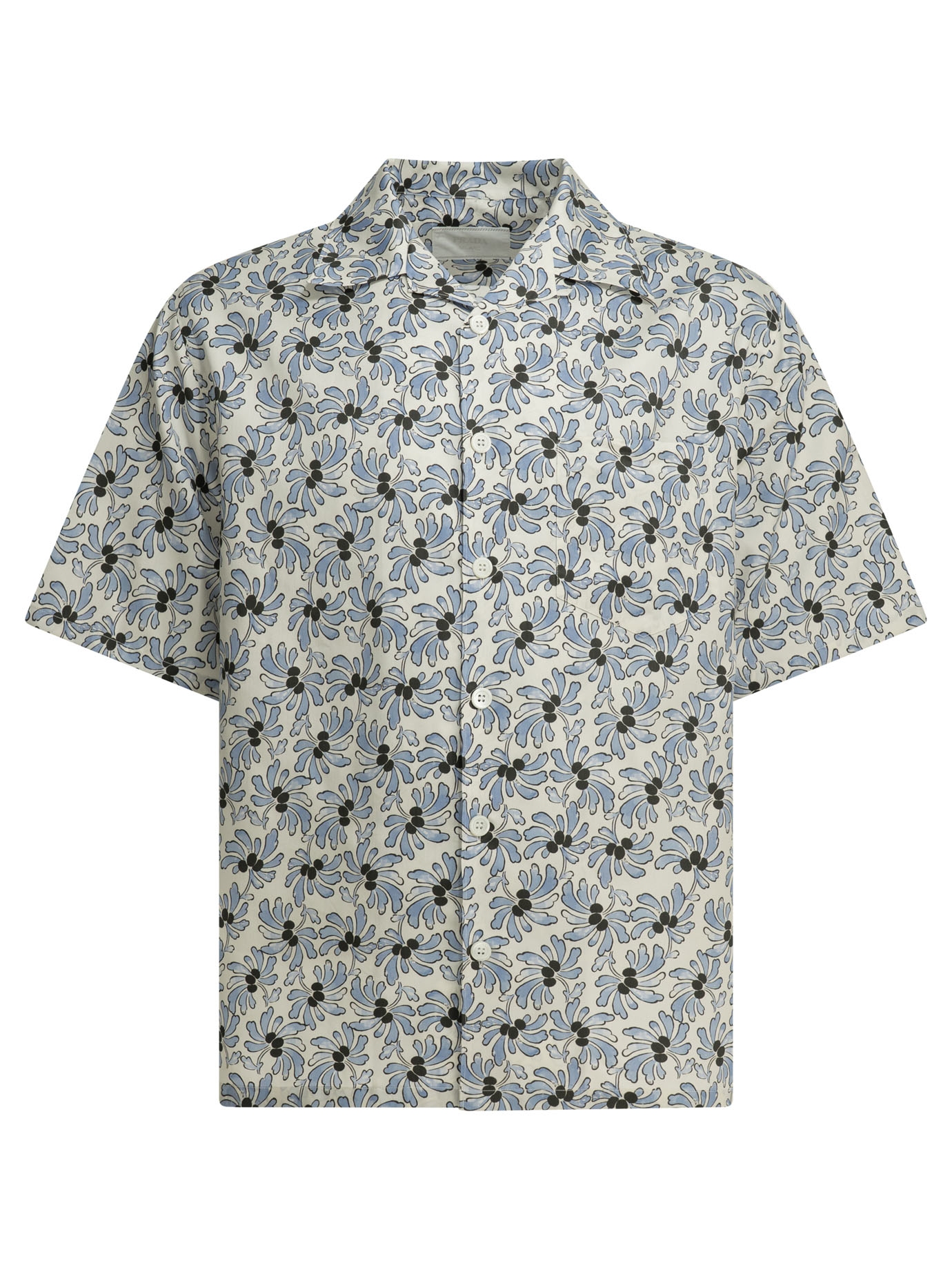 [Prada] Shirts Short Sleeve SS26 UCS41419GUF0EL0 S UMO