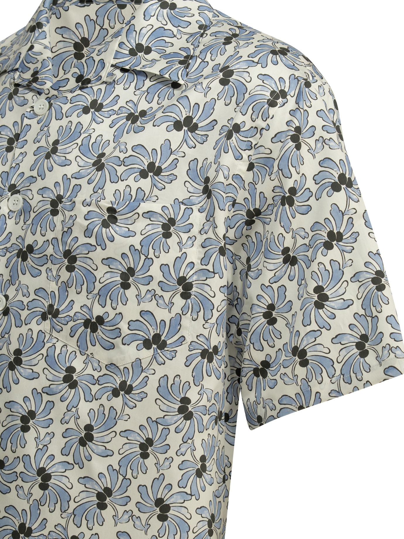 [Prada] Shirts Short Sleeve SS26 UCS41419GUF0EL0 S UMO