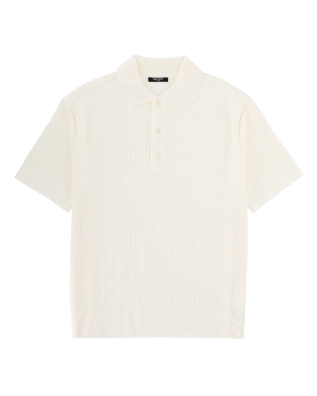[Balmain] Shirts Short Sleeve SS26 GH1GB044KI03_0KA