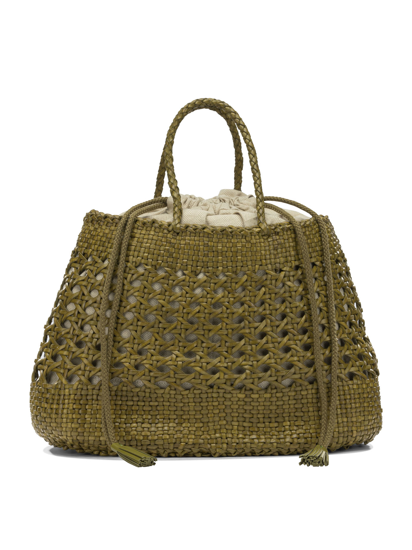 [DRAGON DIFFUSION] Tote bag SS26 8881BAMBOO GREEN
