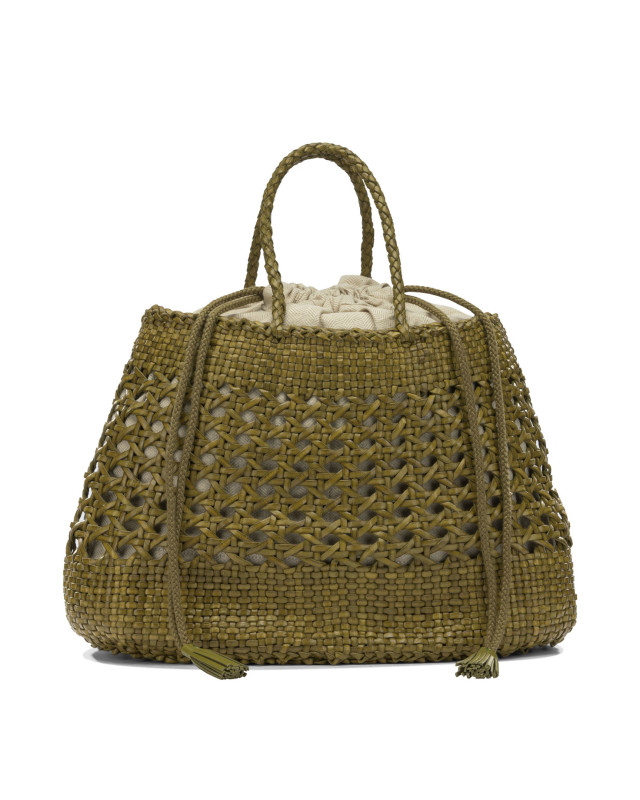 [DRAGON DIFFUSION] Tote bag SS26 8881BAMBOO GREEN