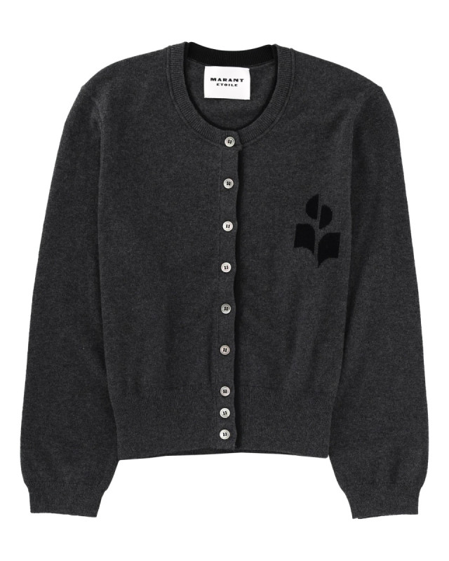 [Marant Etoile] Sweatshirt SS26 CA0163FA_D1L16EANBK