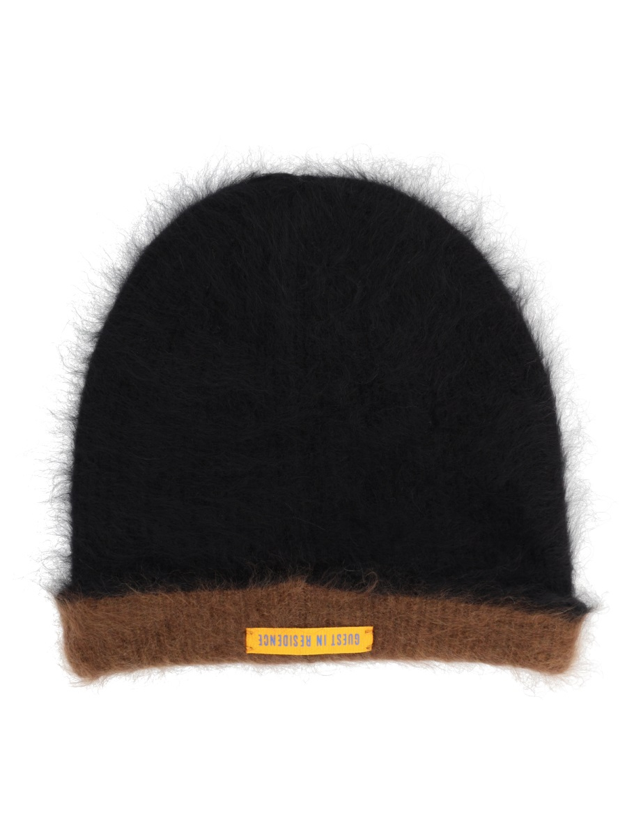 [GUEST IN RESIDENCE] Beanie SS26 A20910RM_BLACK/CHESTNUT
