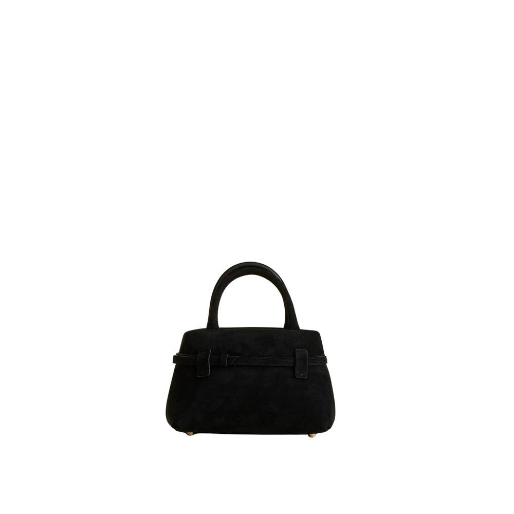 [Manu Atelier] Tote bag FW26 2024390 LECAMBON20 BLACK