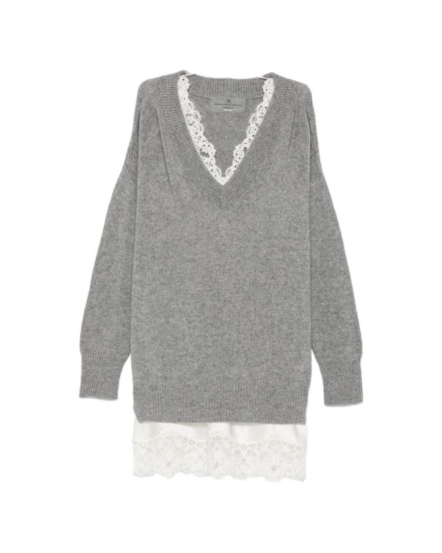 [Ermanno Scervino] Long sleeve dress FW26 D495Q302APCSPYIN1704