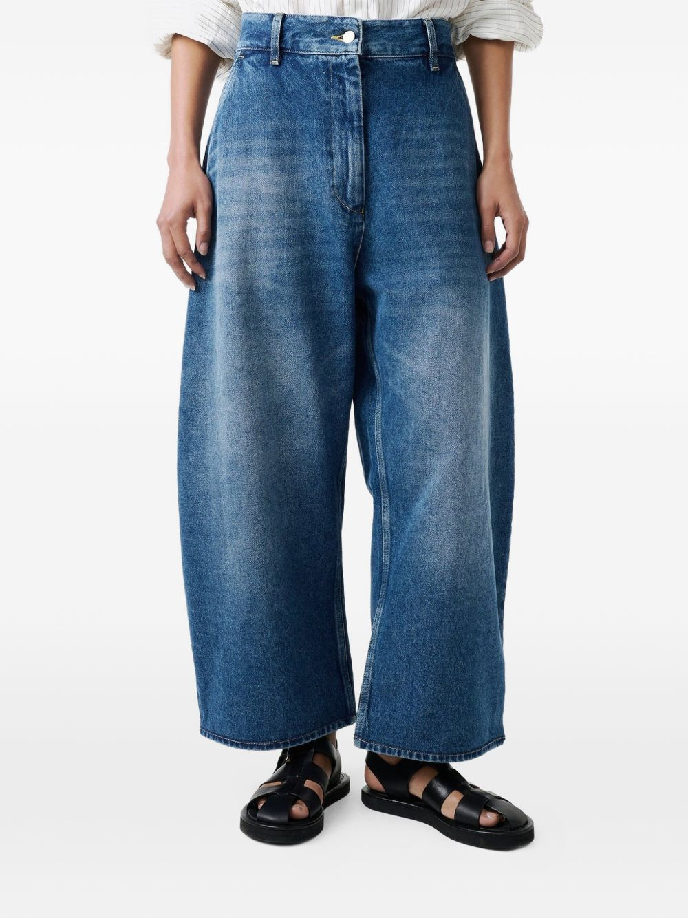 [Studio Nicholson] Jeans FW26 CHALCOSNW1417WORNWASHINDIGO