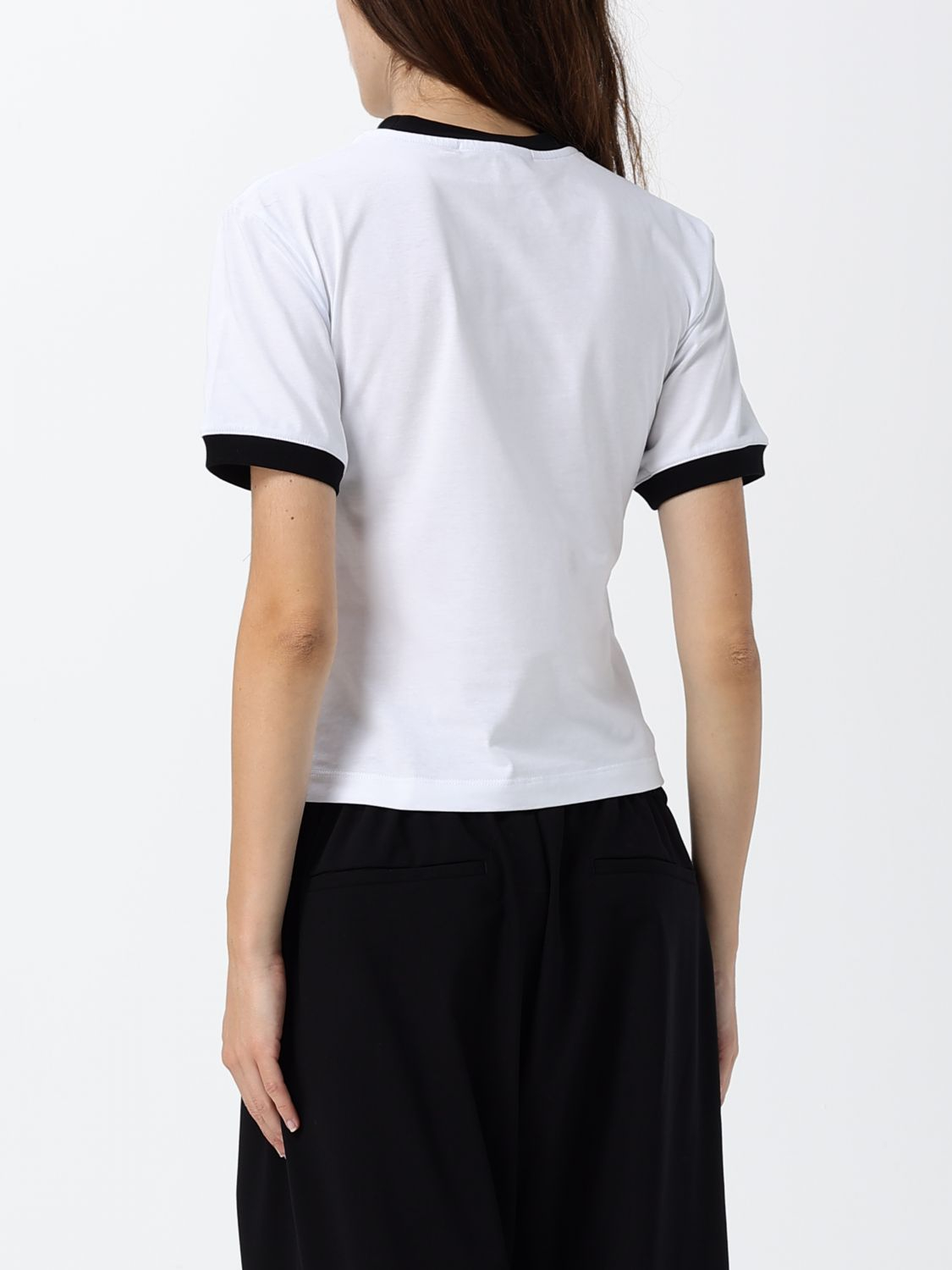 [MSGM] T-shirts Short Sleeve SS26 4042MDM88267002 OPTICAL WHITE
