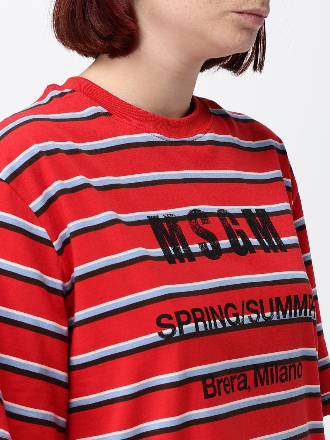 [MSGM] T-shirts Short Sleeve SS26 4042MDM99267310 RED