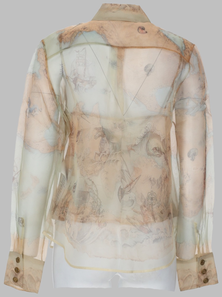 [Zimmermann] Shirts Long Sleeve SS26 7345TC261_OCAT