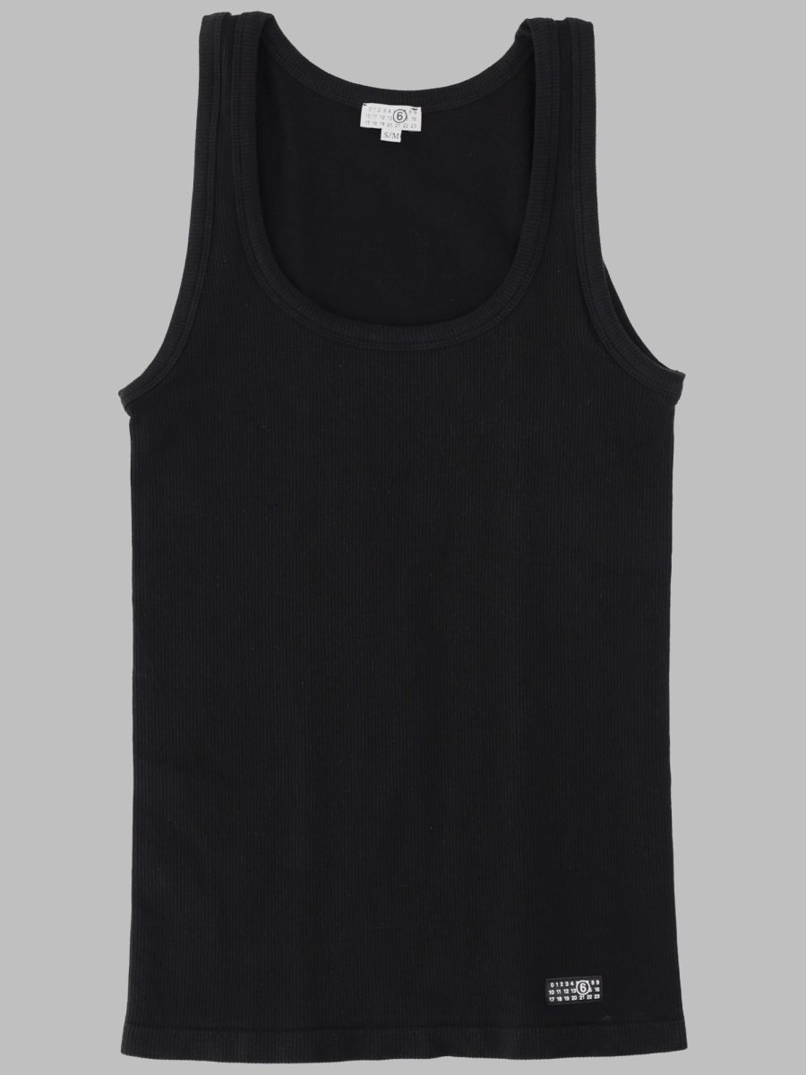 [MM6 Maison Margiela] Tank top SS26 MKD520010_001
