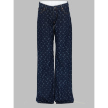 [MARINE SERRE] Jeans SS26 WPA180A_RDEN0002BL80