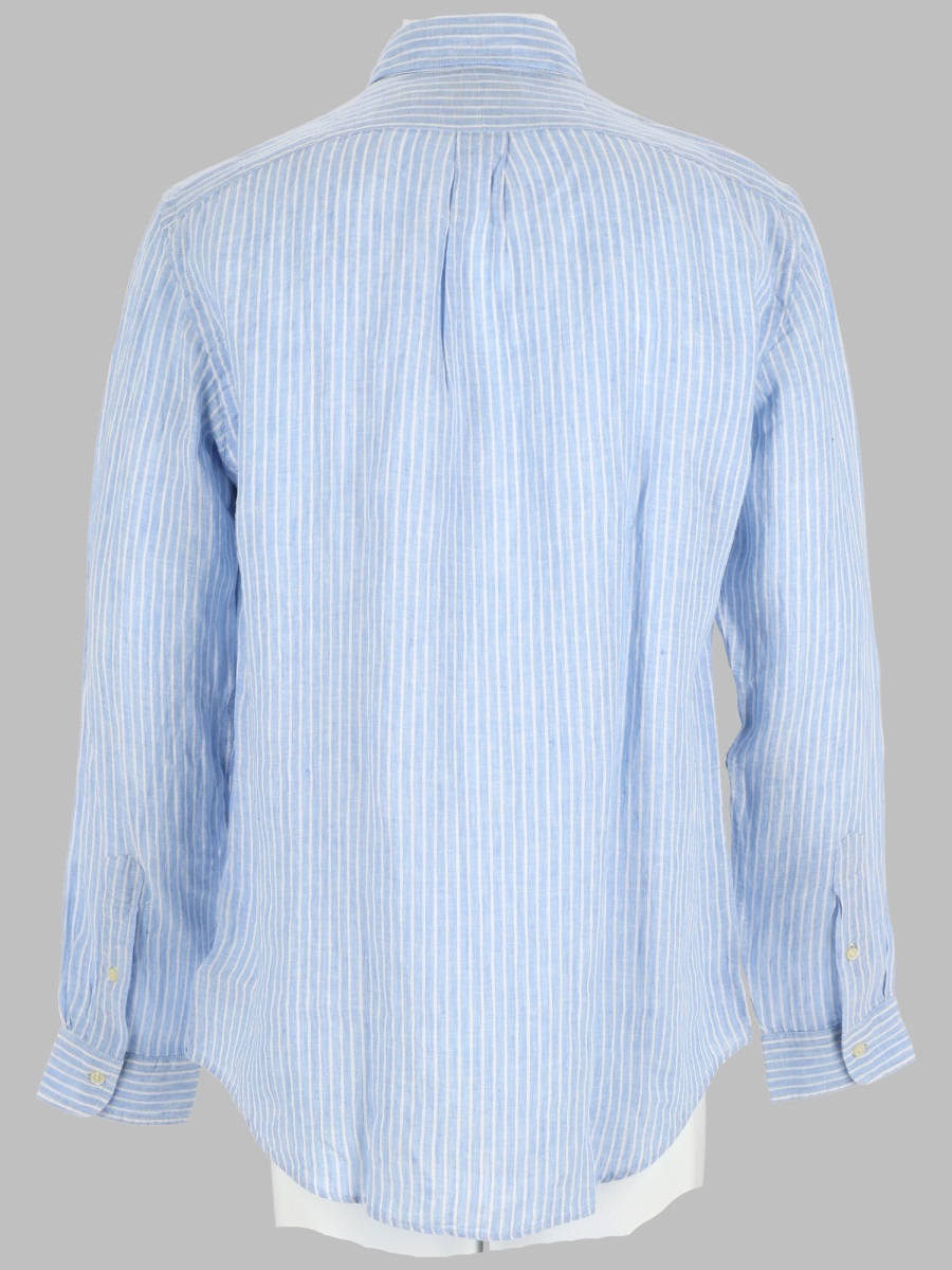 [Polo Ralph Lauren] Shirts Long Sleeve SS26 710B15594_0057188BBLUEWHITE