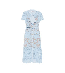 [Self-portrait] Short sleeve dress FW26 PF26-111M-BL  BLUE