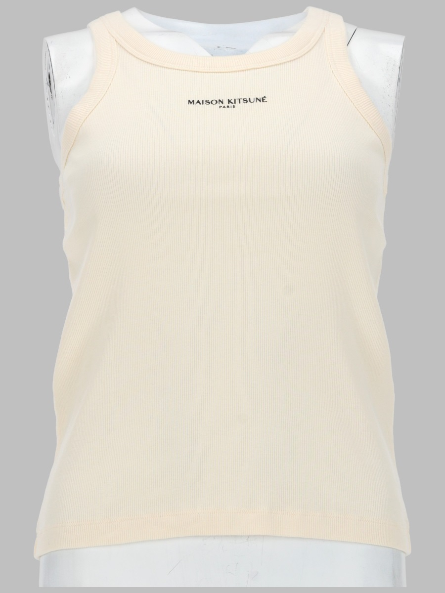 [MAISON KITSUNE] Tank top SS26 QW00600KA0033_0063