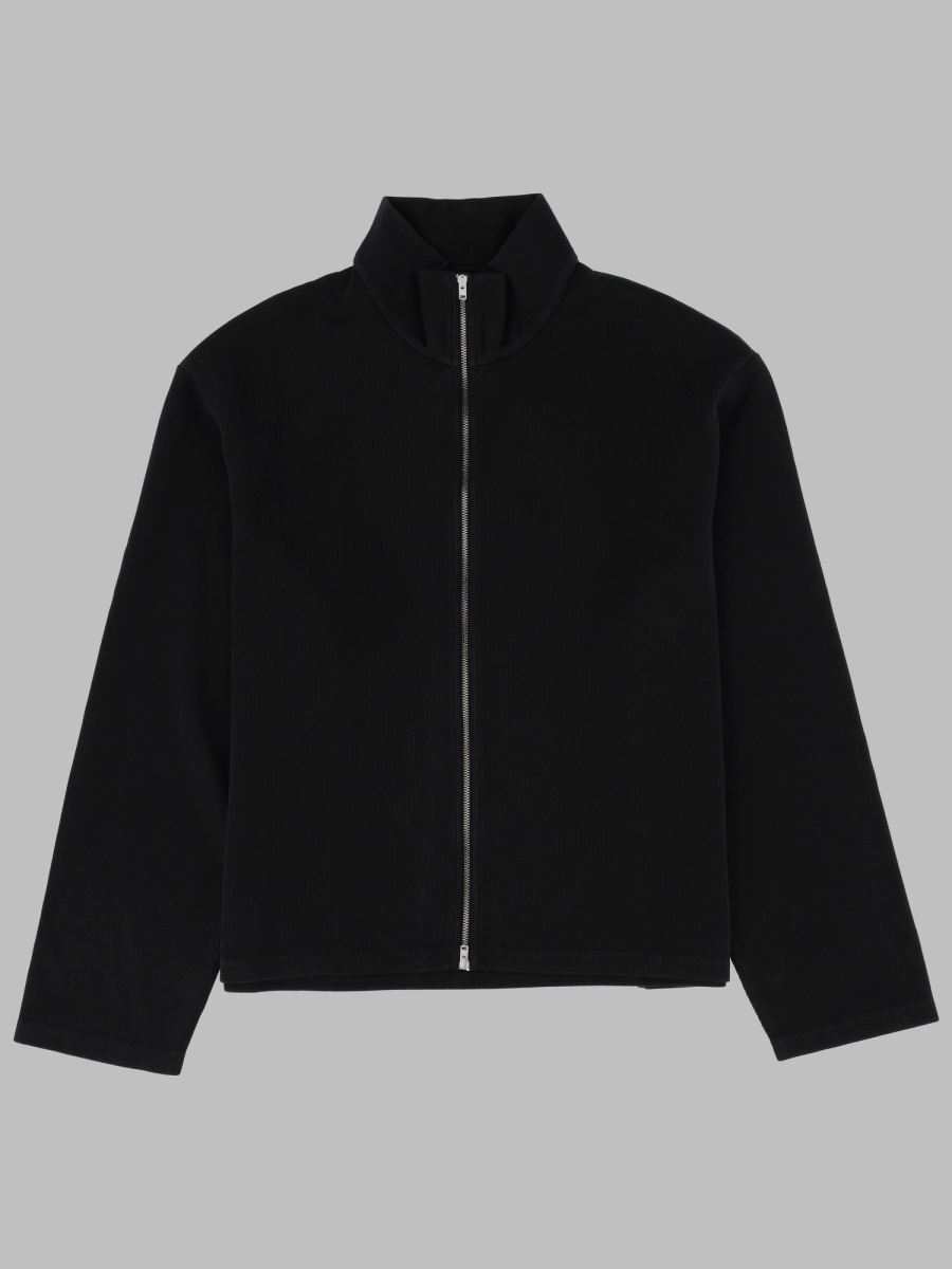 [Our Legacy] Zip Up FW26 M2266SBA_BLACKATHLETICRIB