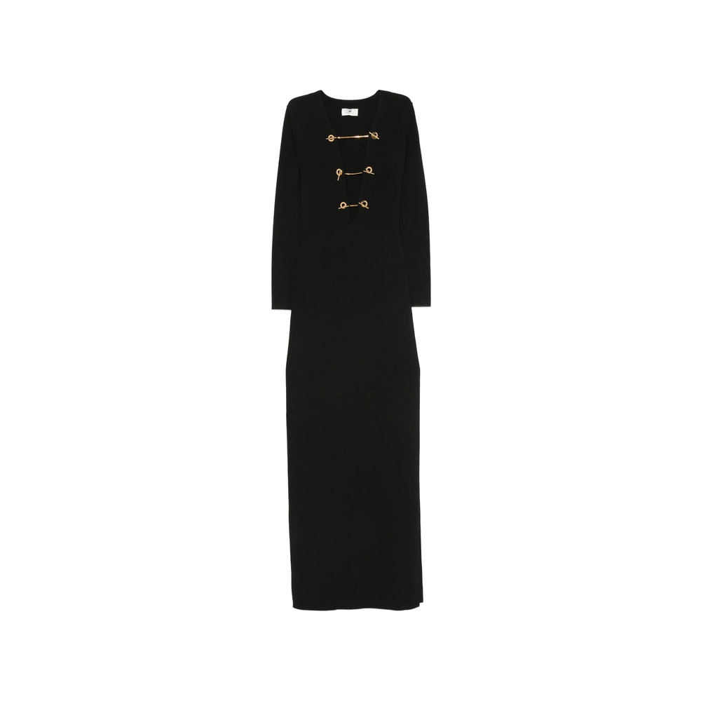 [ELISABETTA FRANCHI] Long sleeve dress FW26 AM18S66E2  110