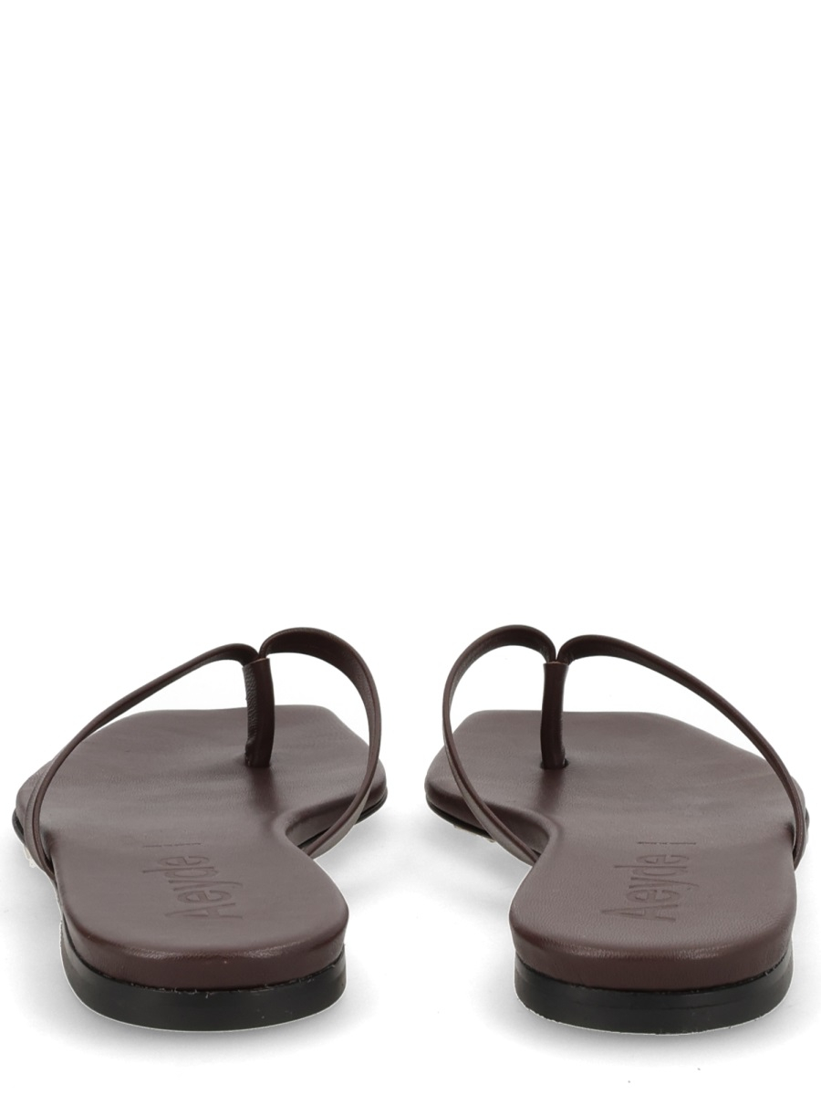 [Aeyde] Flat shoes SS26 A11-FS-BERS08FL81-SS24-953-007_MOKA