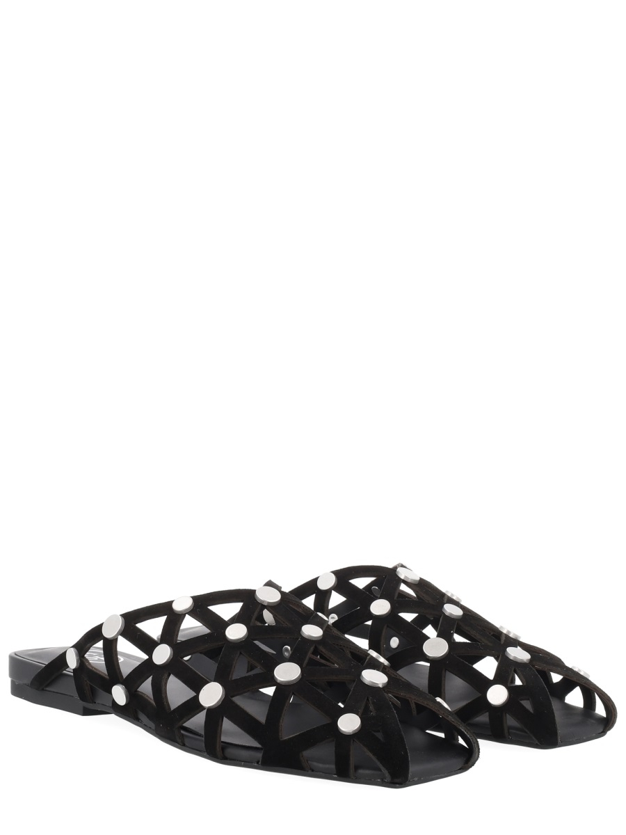 [ASH] Flat shoes SS26 BONE01_BLACK