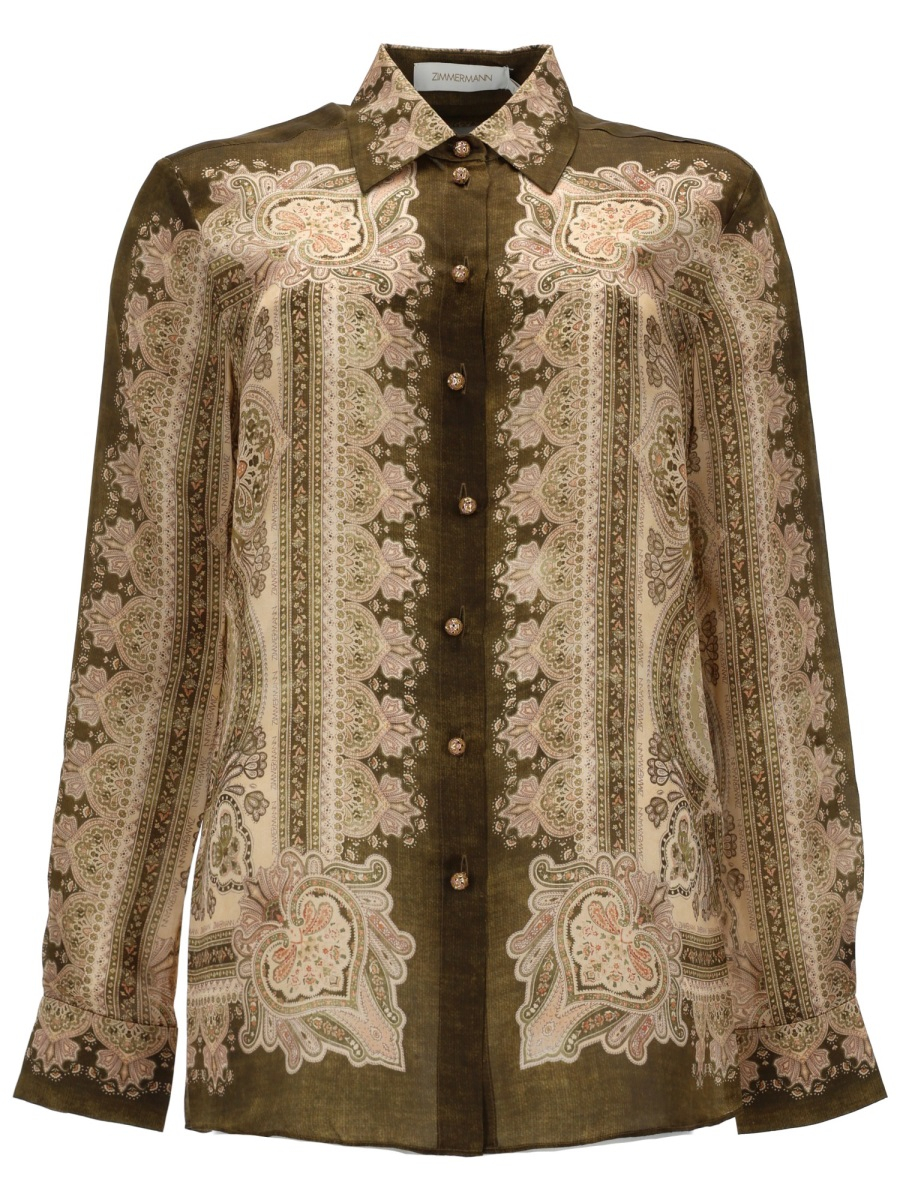 [Zimmermann] Shirts Long Sleeve SS26 8774TS261_OLPP