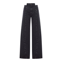 [Maison Margiela] Trousers FW26 S51LA0133S30496961 MEDIUM BLACK STONE