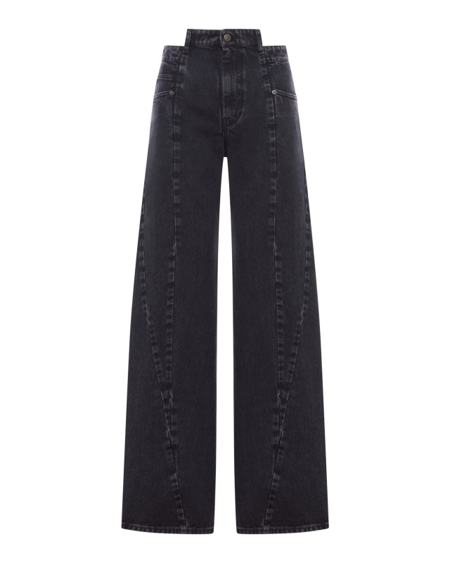 [Maison Margiela] Trousers FW26 S51LA0133S30496961 MEDIUM BLACK STONE