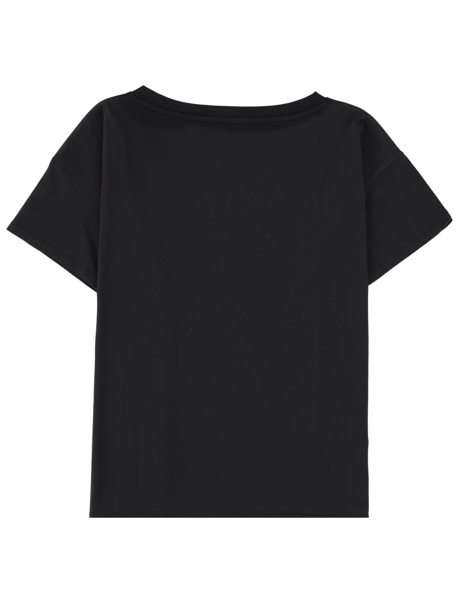 [LouLou De Saison] T-shirts Short Sleeve SS26 BASILUZZOLDS_BLACK
