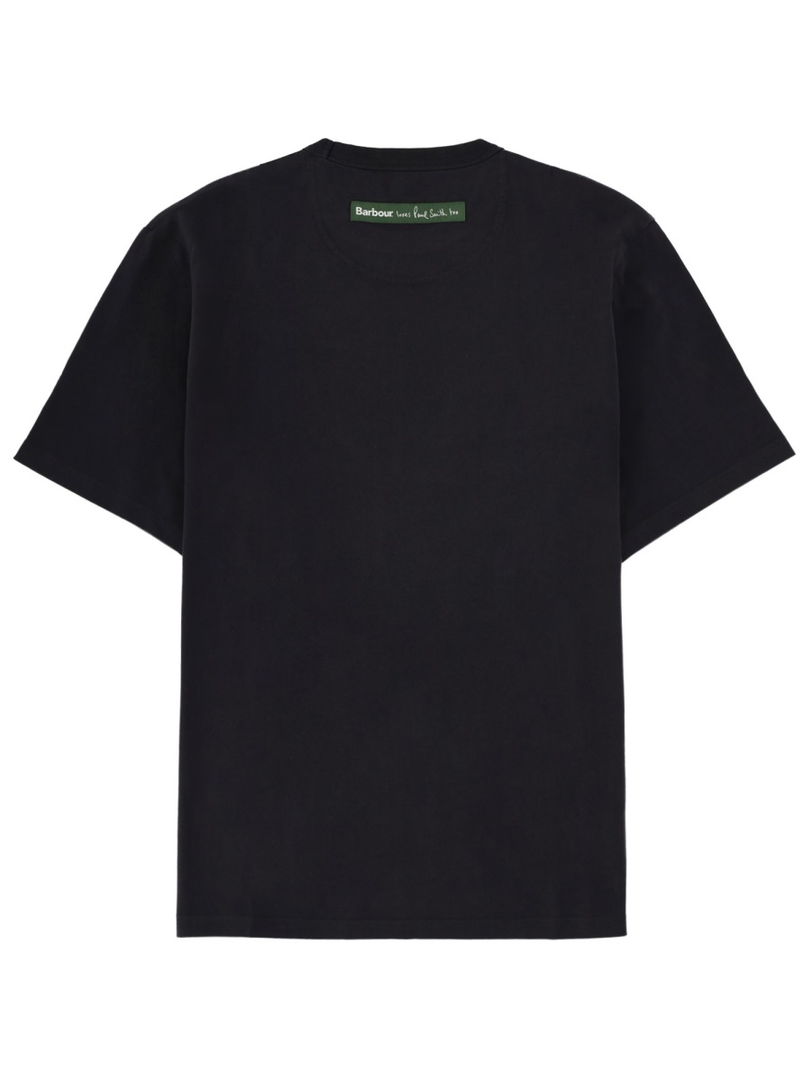 [PAUL SMITH X BARBOUR] T-shirts Short Sleeve SS26 MTS1616_MTSNY74