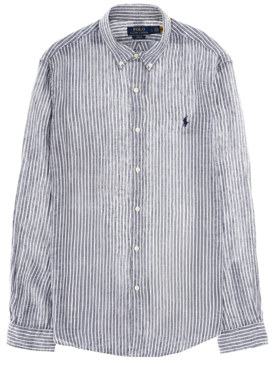 [Polo Ralph Lauren] Shirts Long Sleeve SS26 710B15647_0017188GNEWCLASSICNAVY