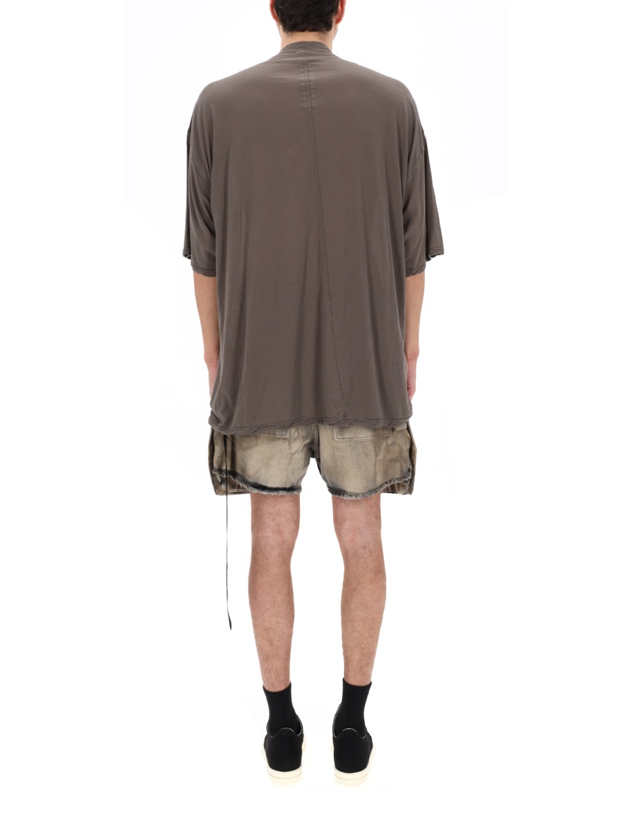 [RICK OWENS DRKSHDW] T-shirts Short Sleeve SS26 DU01F4259_BH34