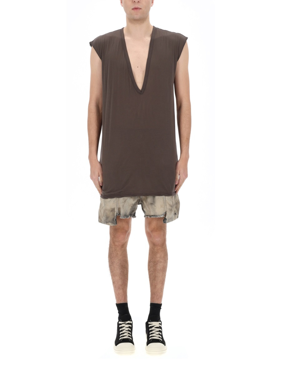 [RICK OWENS DRKSHDW] T-shirts Short Sleeve SS26 DU01F4157_BH78