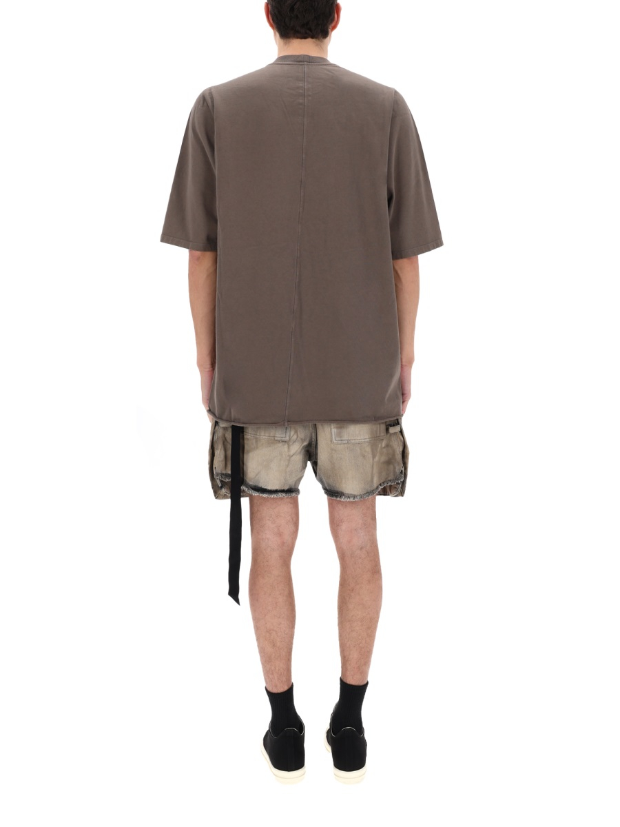 [RICK OWENS DRKSHDW] T-shirts Short Sleeve SS26 DU01F4274_RIG34