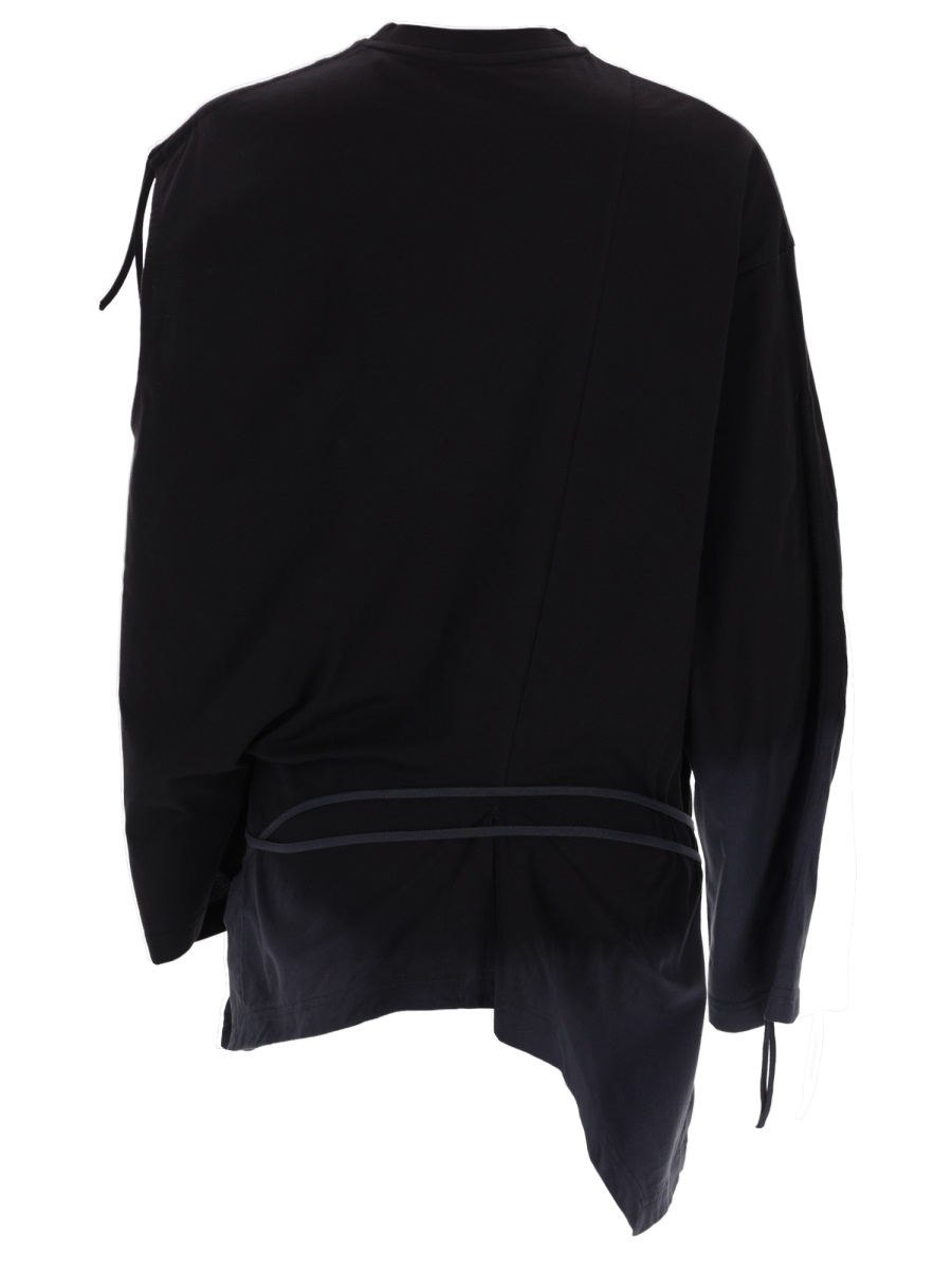 [Y - 3] T-shirts Long Sleeve SS26 KR0096_BLACK