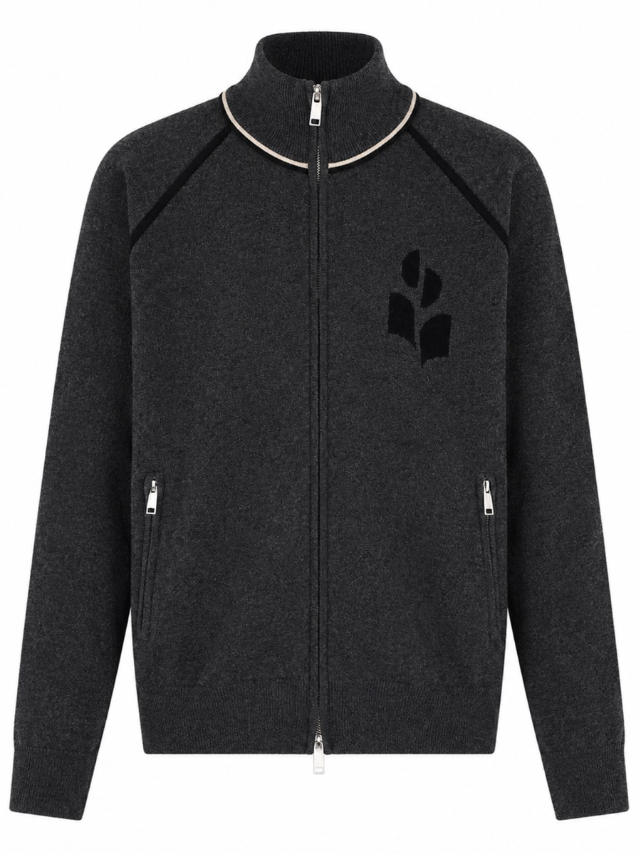 [Marant Etoile] Cardigan FW26 CA0166FA_D1L11EANBK