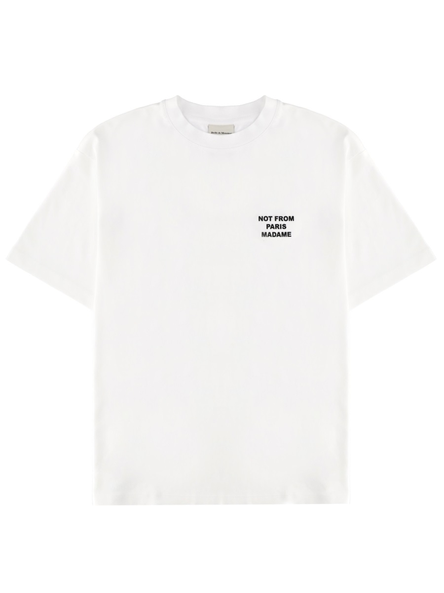 [DROLE DE MONSIEUR] T-shirts Short Sleeve FW26 TS203_CO002OPTICWHITE