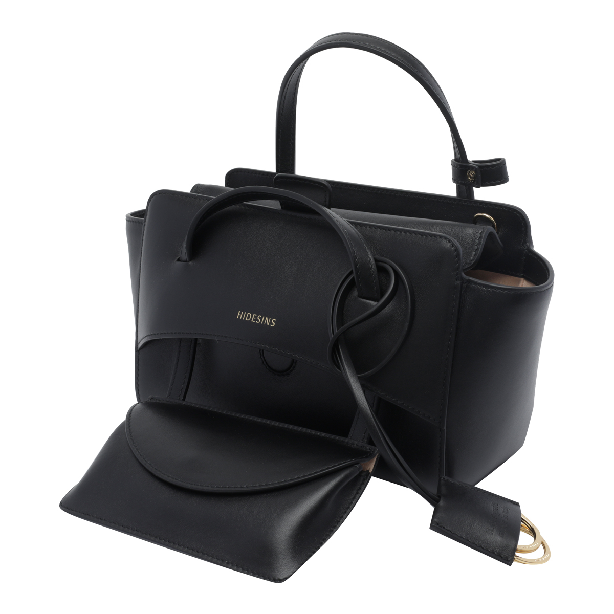 [Hidesins] Tote bag FW26 FL13TRBLK