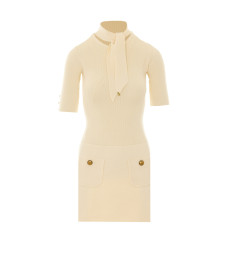 [ELISABETTA FRANCHI] Short sleeve dress FW26 AM04S66E2193
