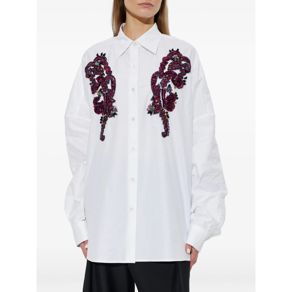 [DRIES VAN NOTEN] Shirts Long Sleeve FW26 4433 130714 001