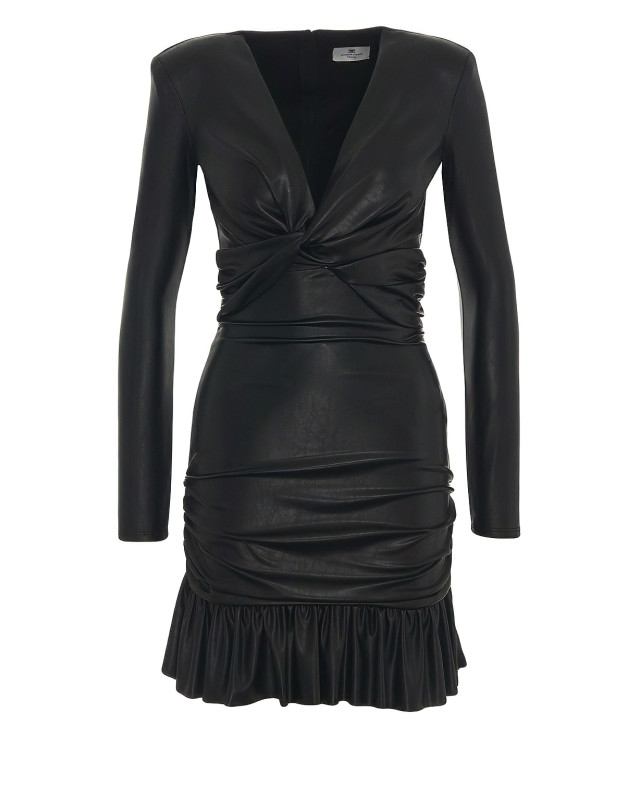 [ELISABETTA FRANCHI] Long sleeve dress FW26 AB98966E2110
