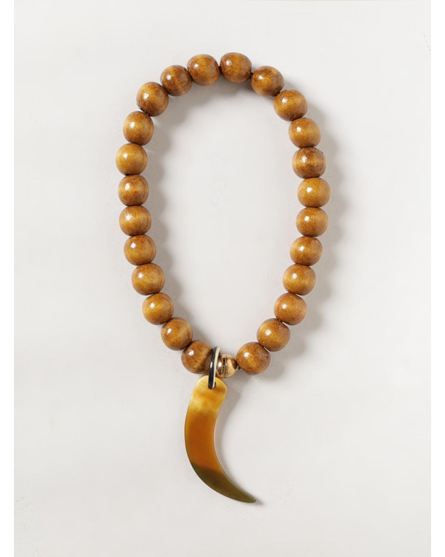 [ALLUJEWELS] Necklace SS26 COLLANE WOODY+CORNO NUT