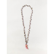 [ALLUJEWELS] Necklace SS26 COLLANE PALERMO+CORNO MACULATO