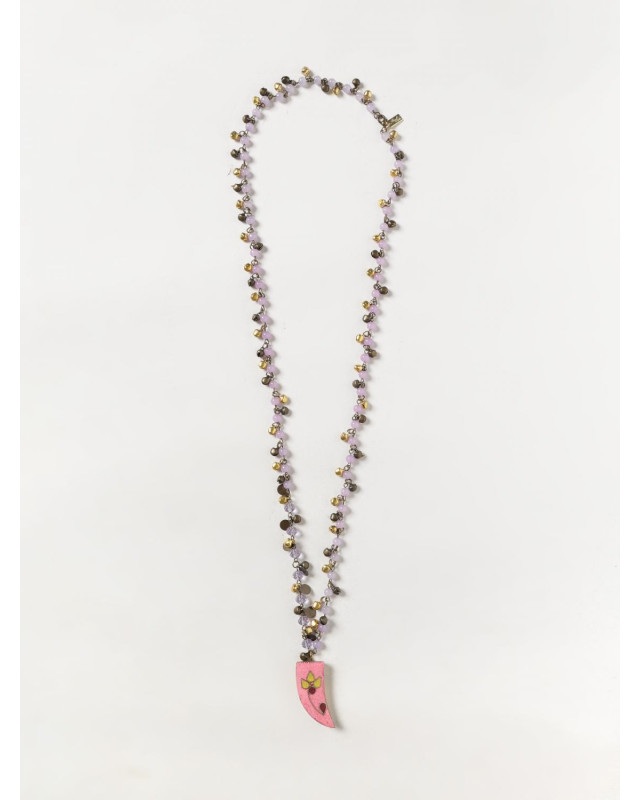[ALLUJEWELS] Necklace SS26 COLLANE PALERMO+CORNO MACULATO