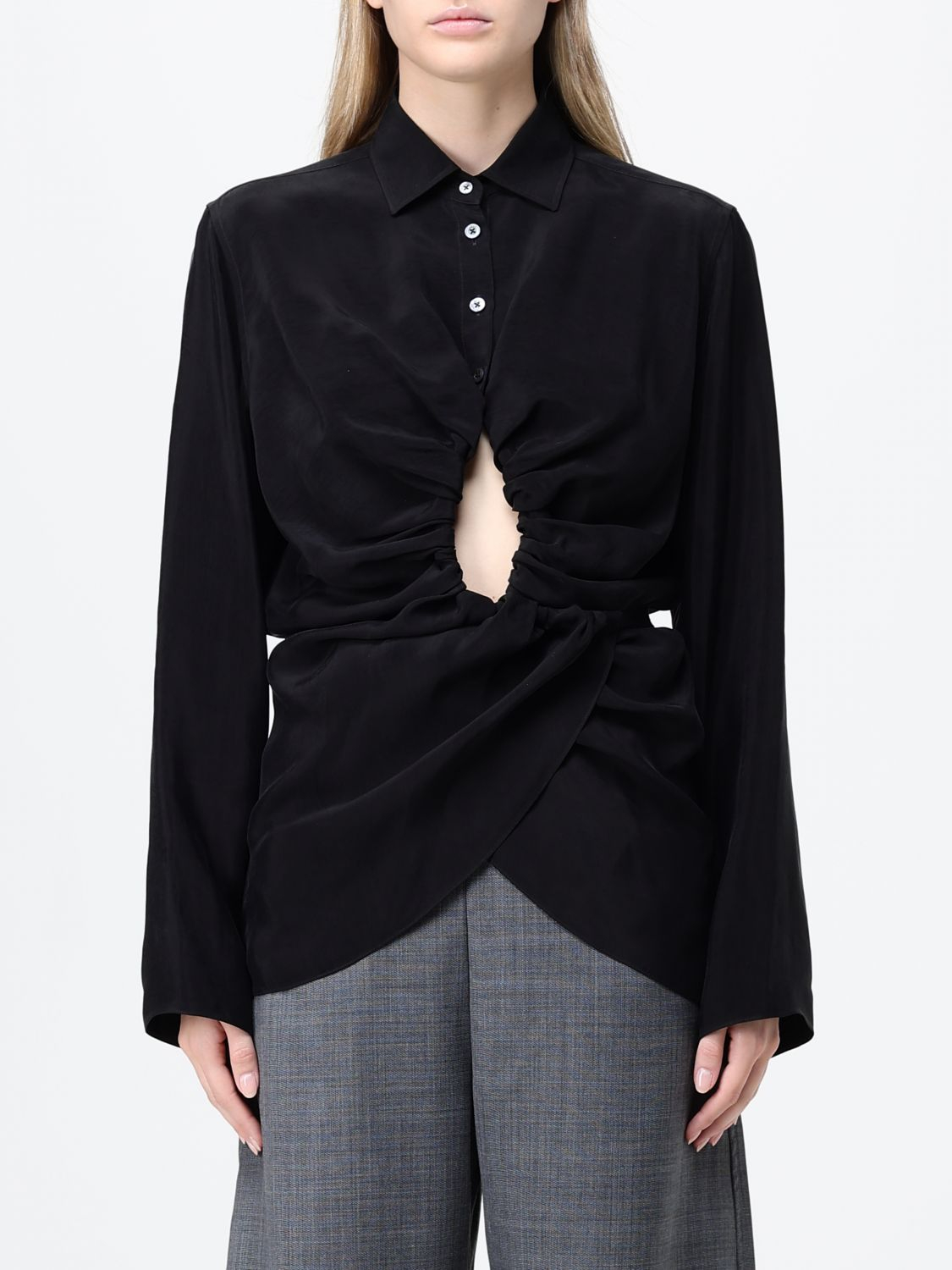 [Maison Margiela] Shirts Long Sleeve SS26 S29DT0010M3590 1900