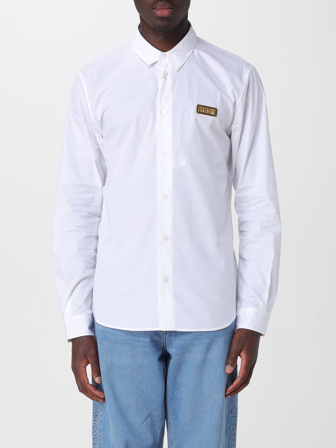 [VERSACE JEANS COUTURE] Shirts Long Sleeve SS26 80GALCS1CNY17 G03