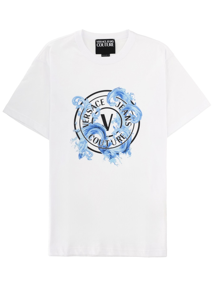 [VERSACE JEANS COUTURE] T-shirts Short Sleeve SS26 80GAHE01_CJ00E003