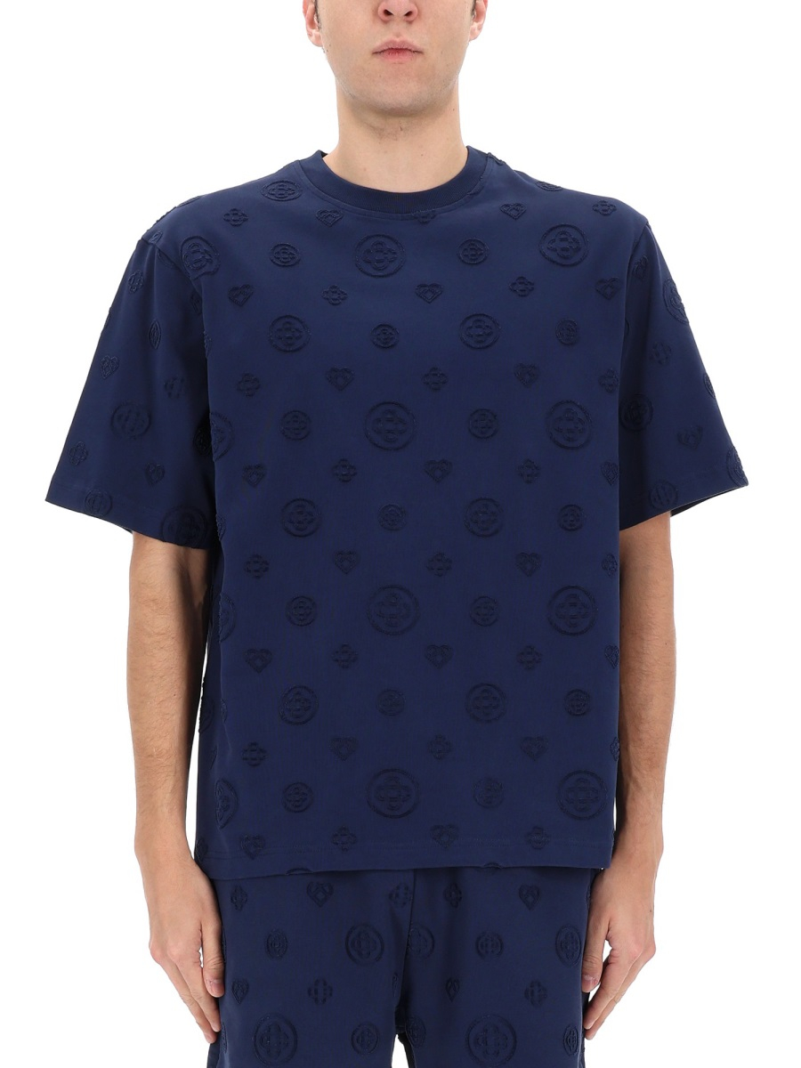 [Casablanca] T-shirts Short Sleeve SS26 M-SP26-JTS-044_03APPLIQUEMONOGRAM