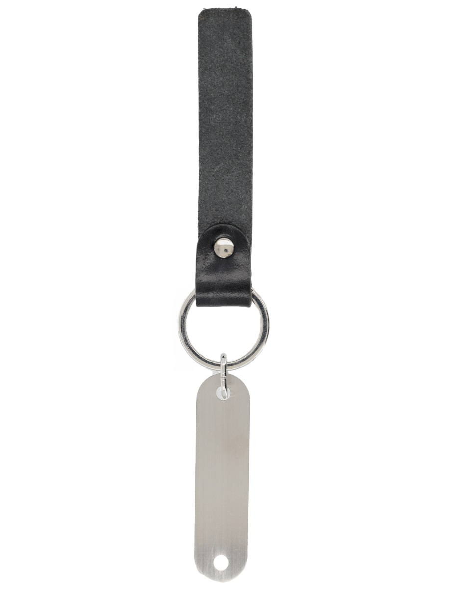 [Our Legacy] Keyring SS26 A4258RB_BLACKLEATHER