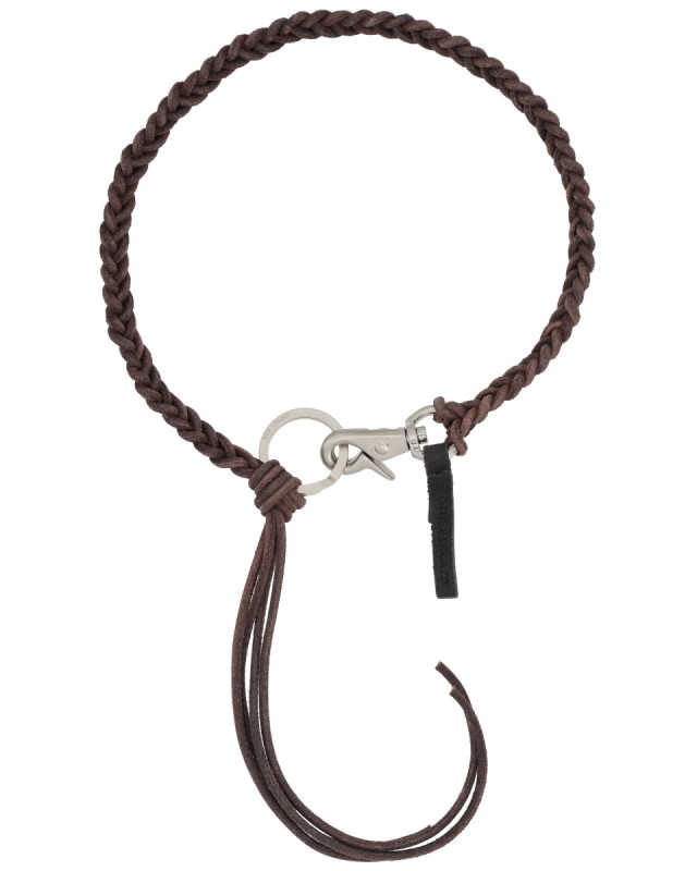 [Our Legacy] Necklace SS26 A2268LBR_BROWNLEATHER