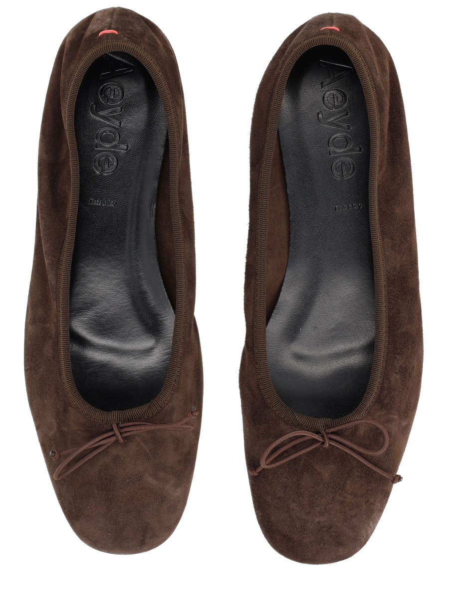 [Aeyde] Flat shoes SS26 A11-FL0695009003-126_MOKA
