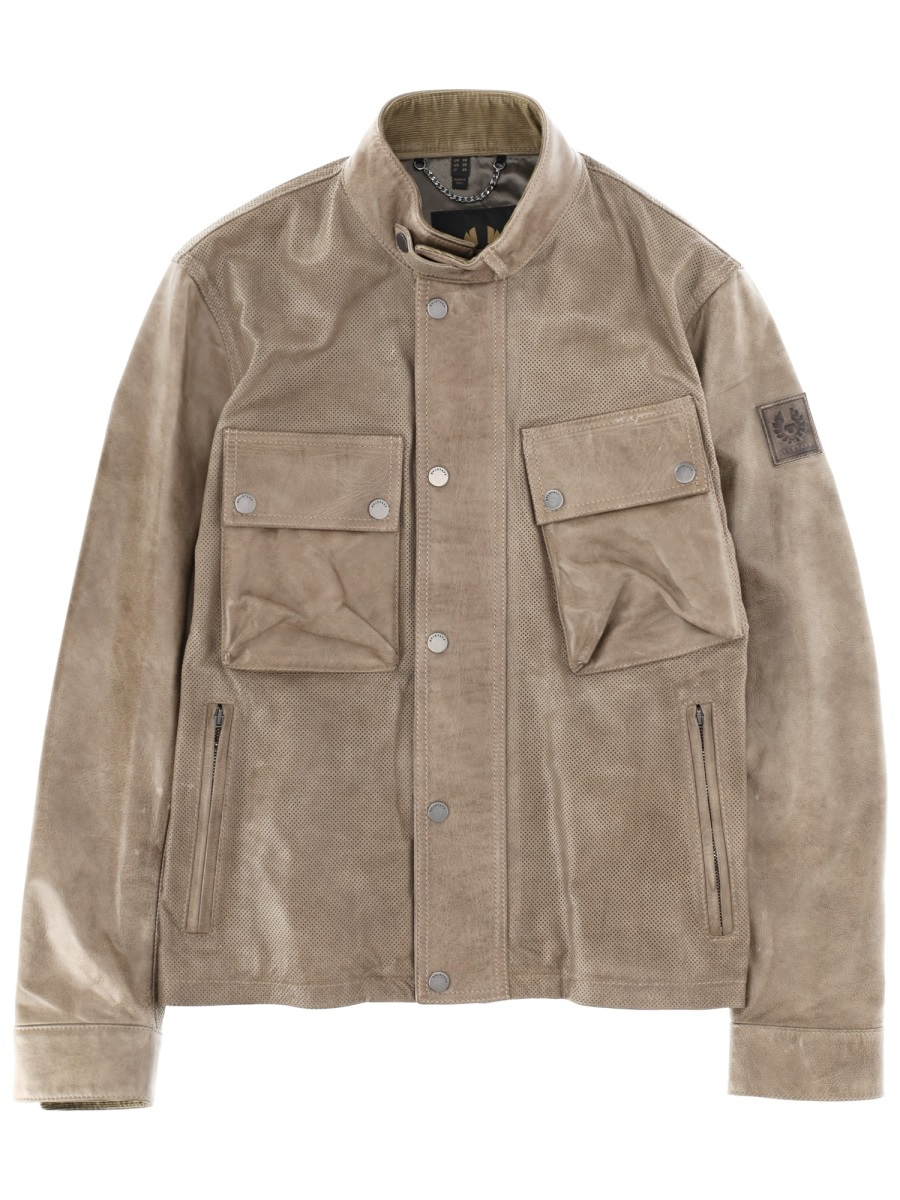 [Belstaff] Leather Jacket SS26 106124_DKSND