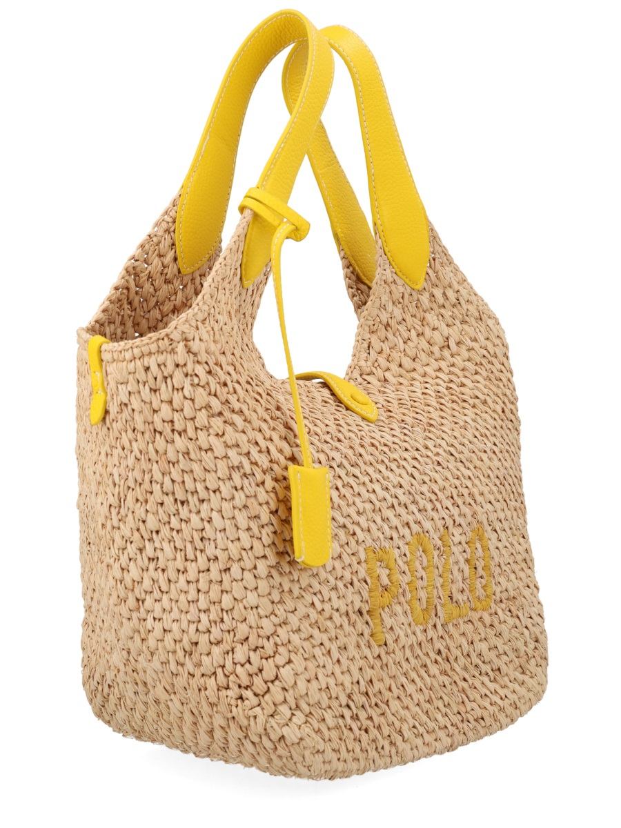 [Polo Ralph Lauren] Shoulder bag SS26 428978557_001NATURAL/CANARYYELLOW